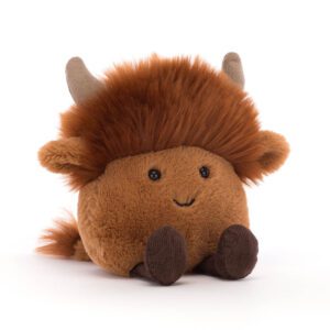 Amusabean Highland Cow Jellycat plush toy