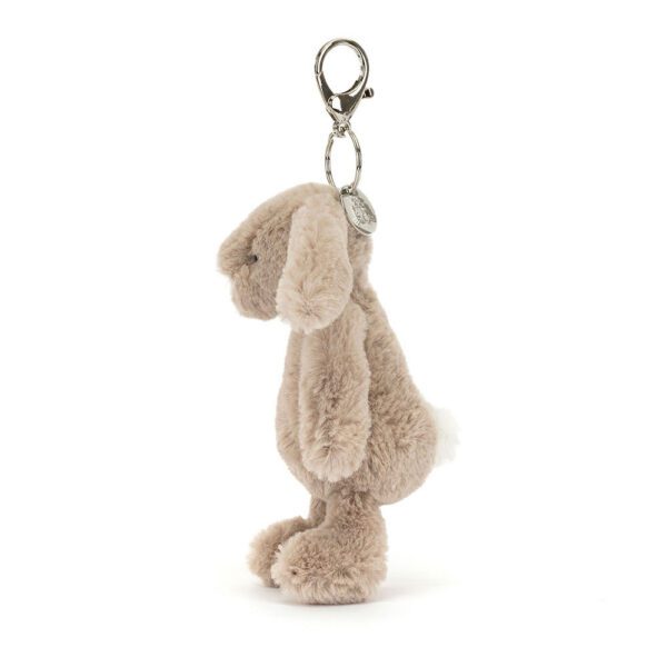 Bashful Beige Bunny Bag Charm - Image 2