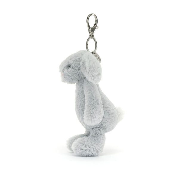 Bashful Silver Bunny Bag Charm - Image 2