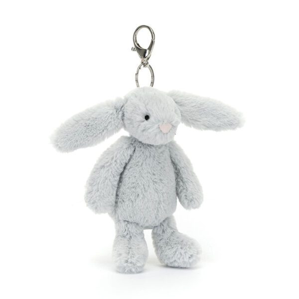 Bashful Silver Bunny Bag Charm - Image 4