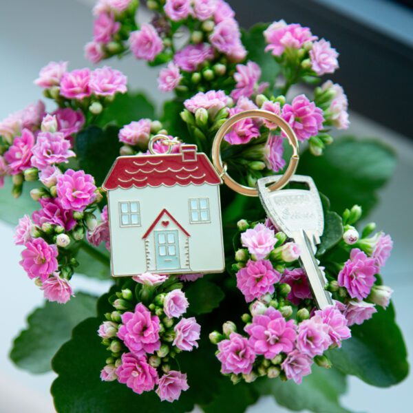 House Enamel Keyring - Image 2