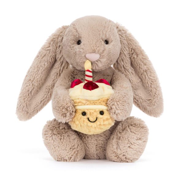 Bashful Beige 'Birthday' Bunny - Image 5