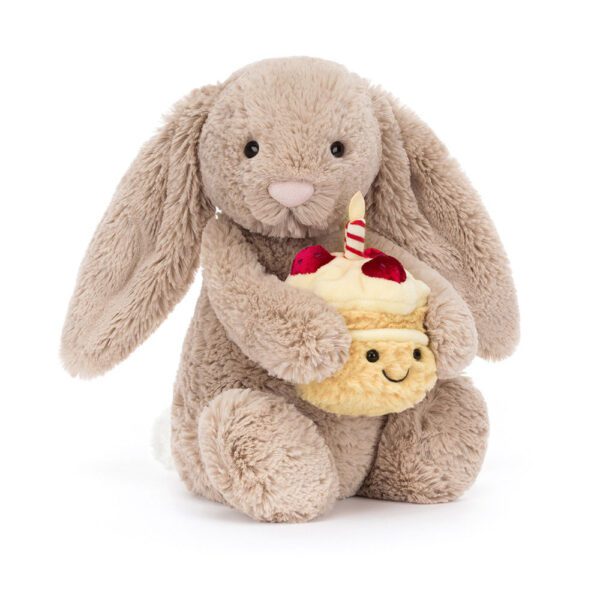 Bashful Beige 'Birthday' Bunny